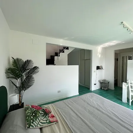 아파트 Loft Panoramico San Giovanni 로마